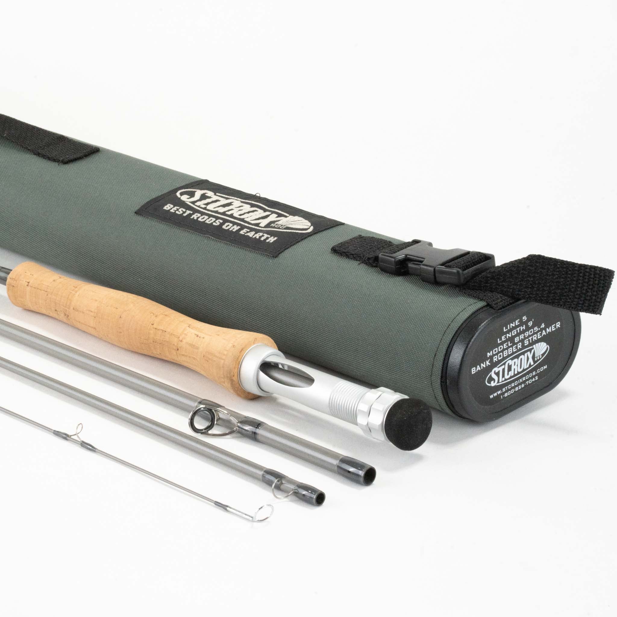 St Croix Bank Robber Streamer 590-4 Fly Rod - 5wt 9ft 0in 4pc – Outfishers