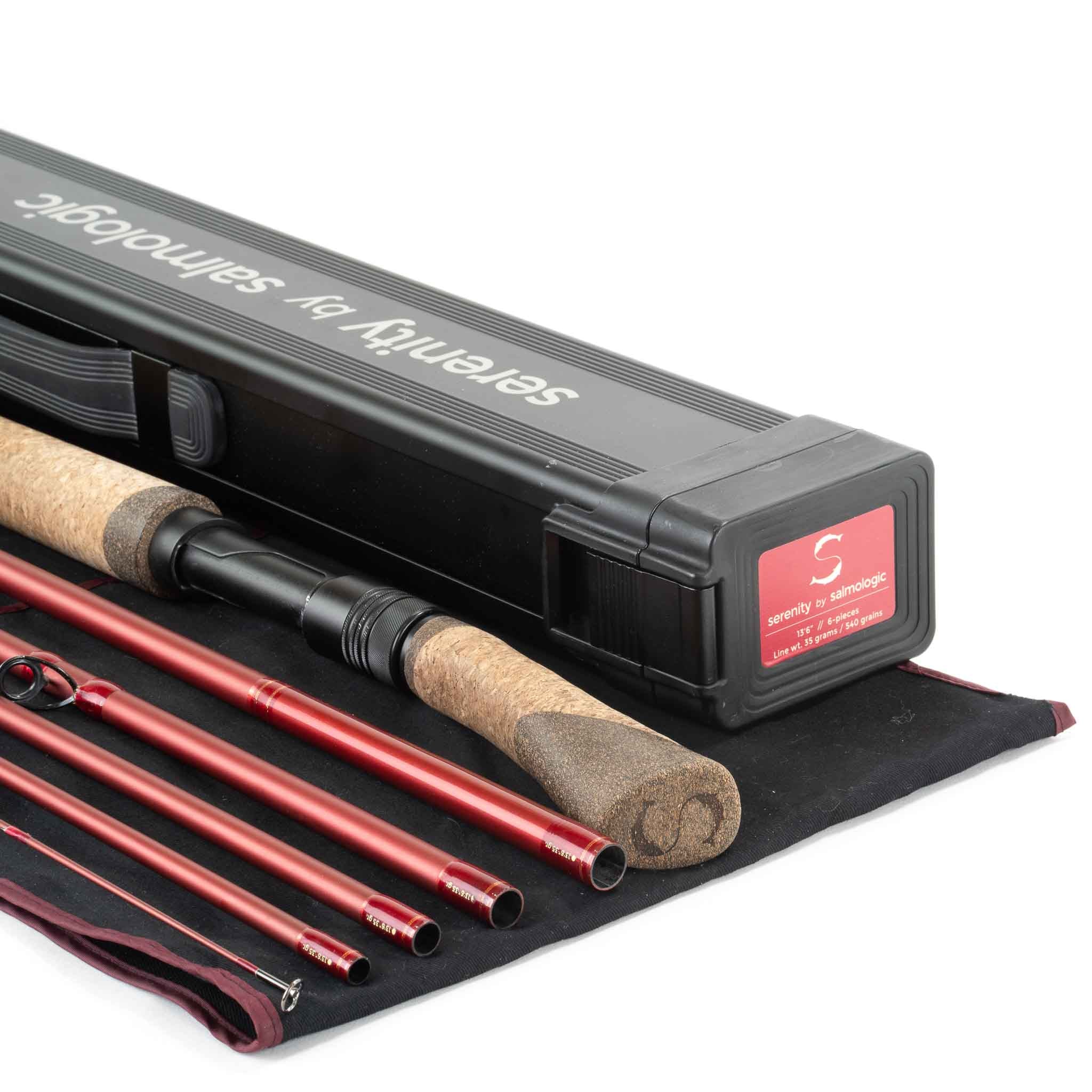 Salmologic Serenity 136-6 Fly Rod - wt 13ft 6in 6pc – Outfishers