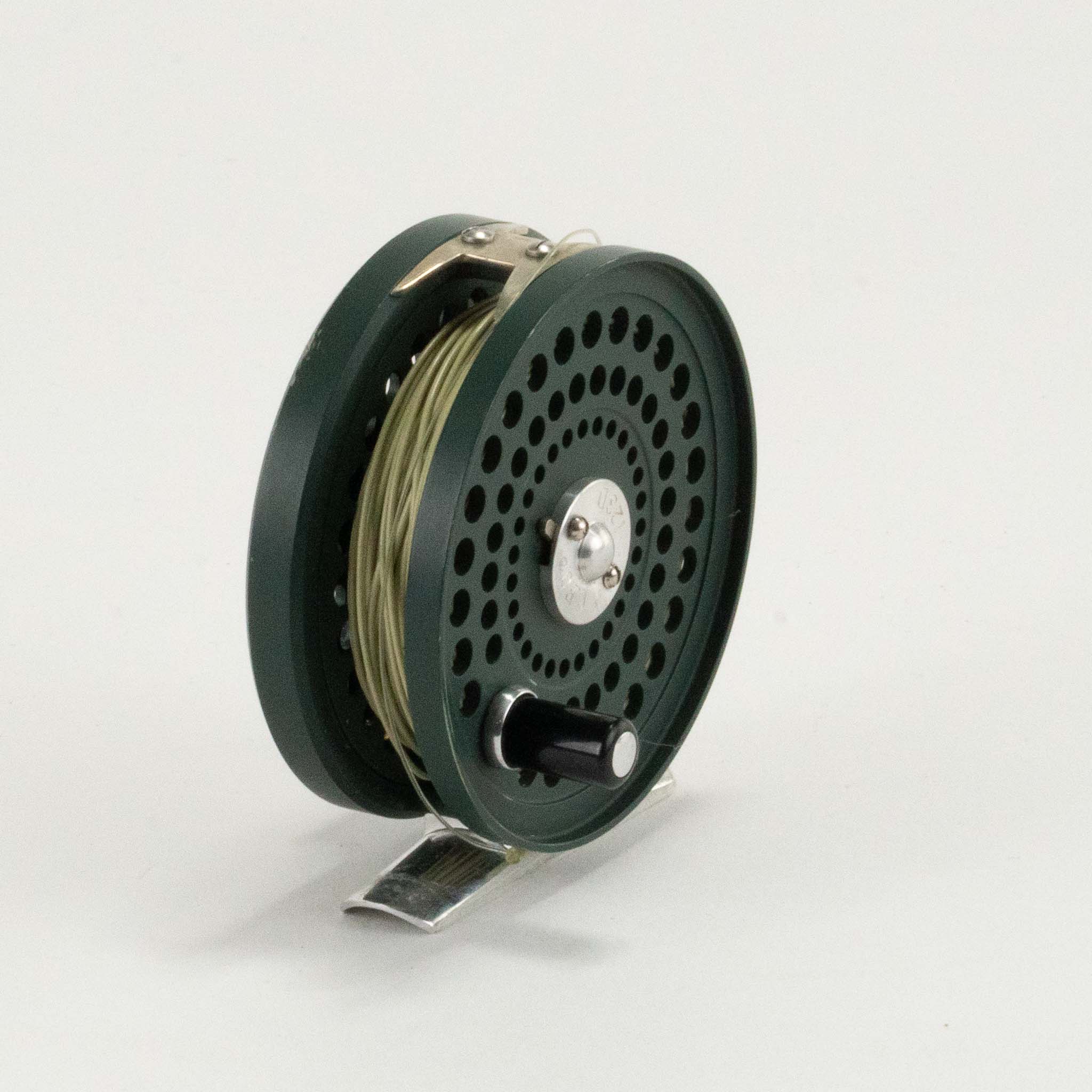 Orvis CFO 123 Fly Fishing Reel. Green & Gold. Made in England. W