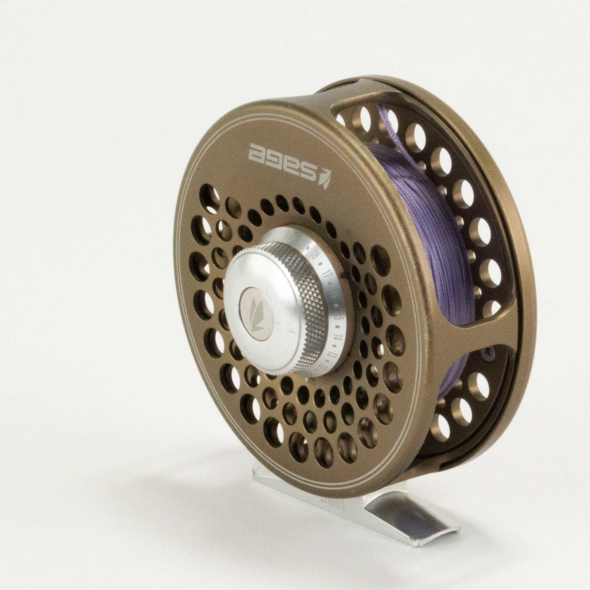 Sage Trout Fly Reel - 4/5/6 - Stealth/Silver