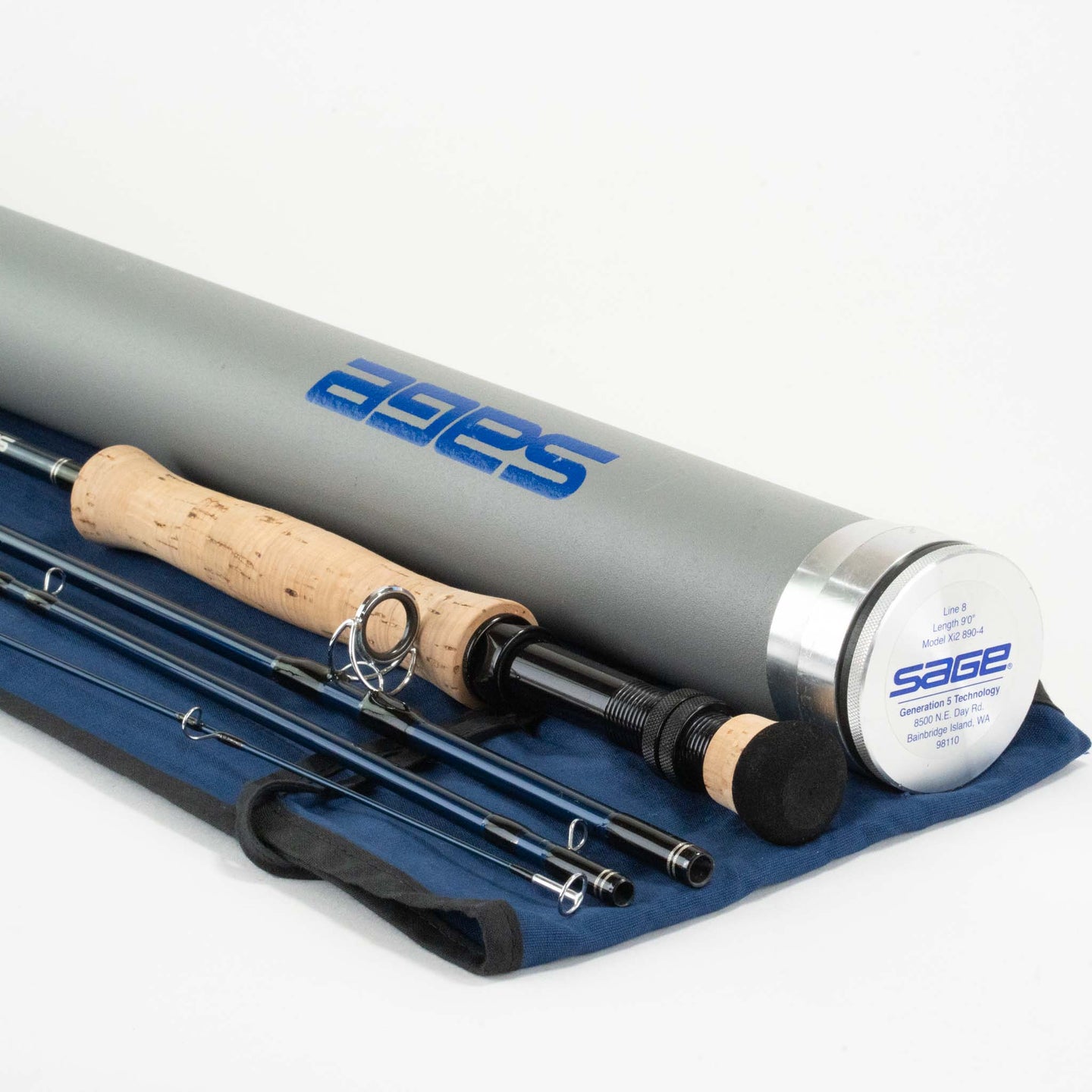 Sage Xi2 890-4 Fly Rod - 8wt 9ft 0in 4pc