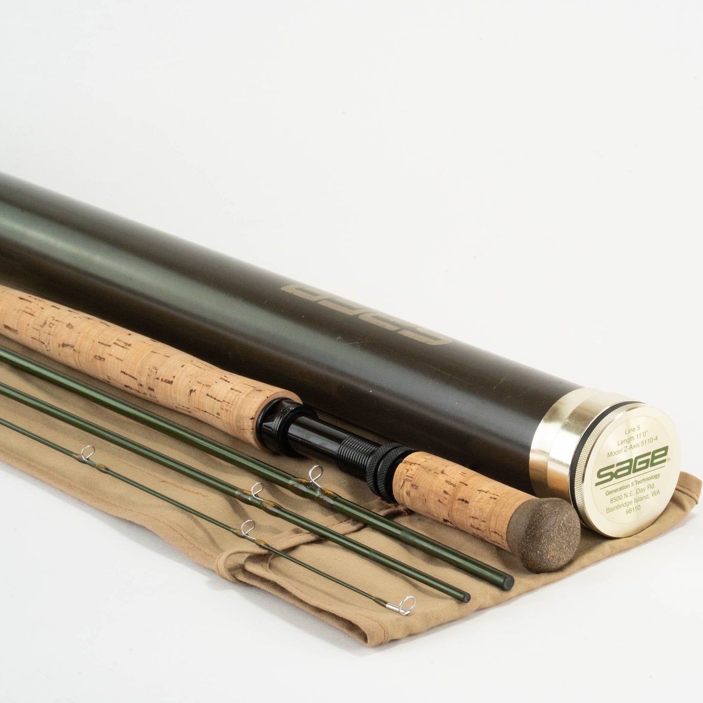 Sage Z-Axis  5110-4 Fly Rod - 5wt 11ft 0in 4pc
