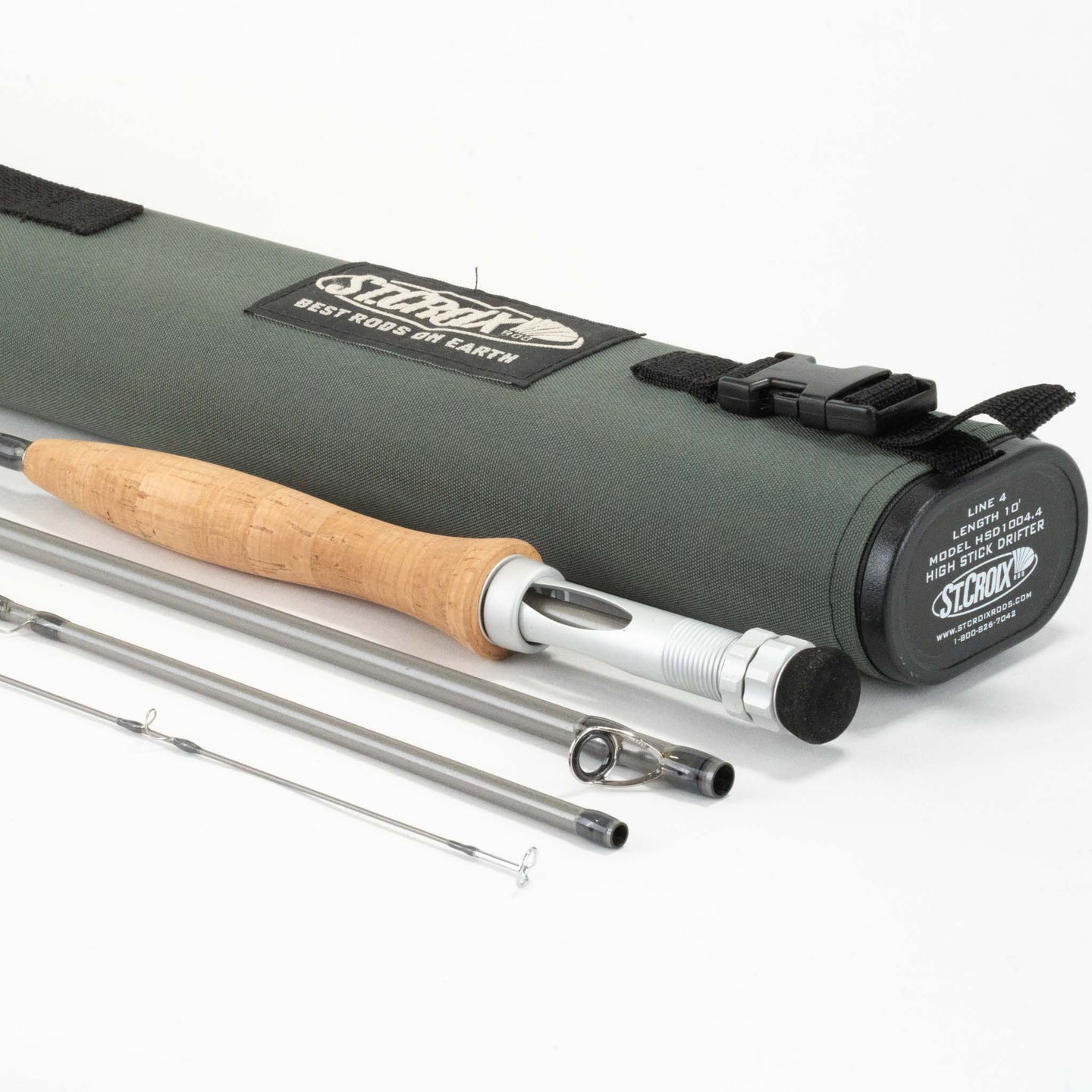 St Croix High Stick Drifter 4100-4 Fly Rod - 4wt 10ft 0in 4pc