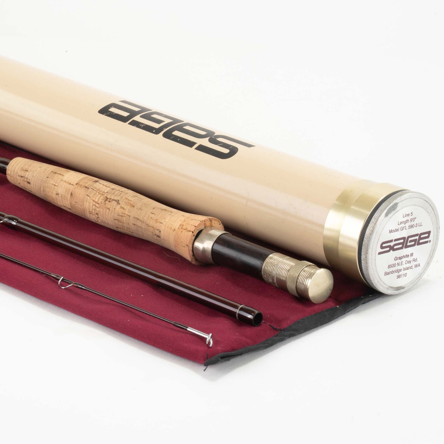 Sage Graphite III LL 590-3 Fly Rod - 5wt 9ft 0in 3pc