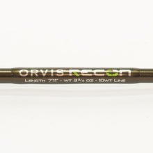 Load image into Gallery viewer, Orvis Recon Gen 1 10711-4 Fly Rod - 10wt 7ft 11in 4pc
